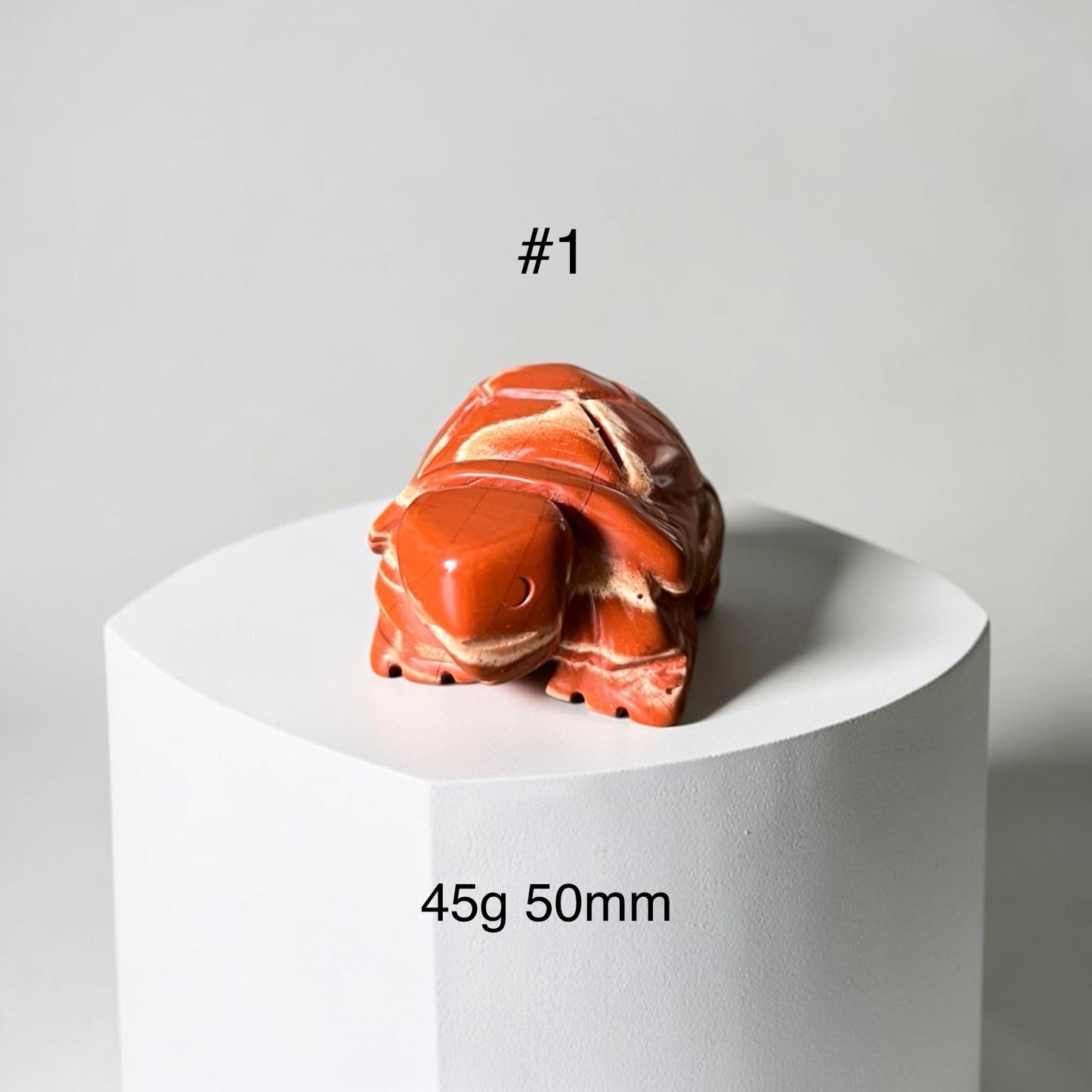 Red Jasper Lucky Turtle