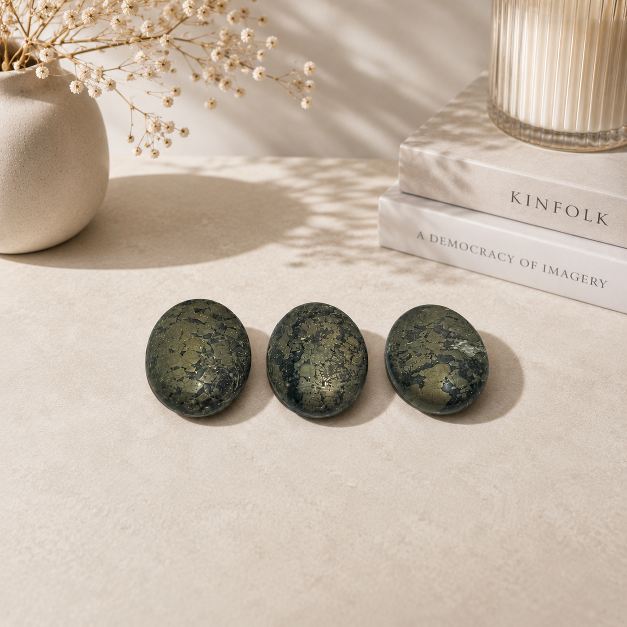 Pyrite Palm Stone (Peru)