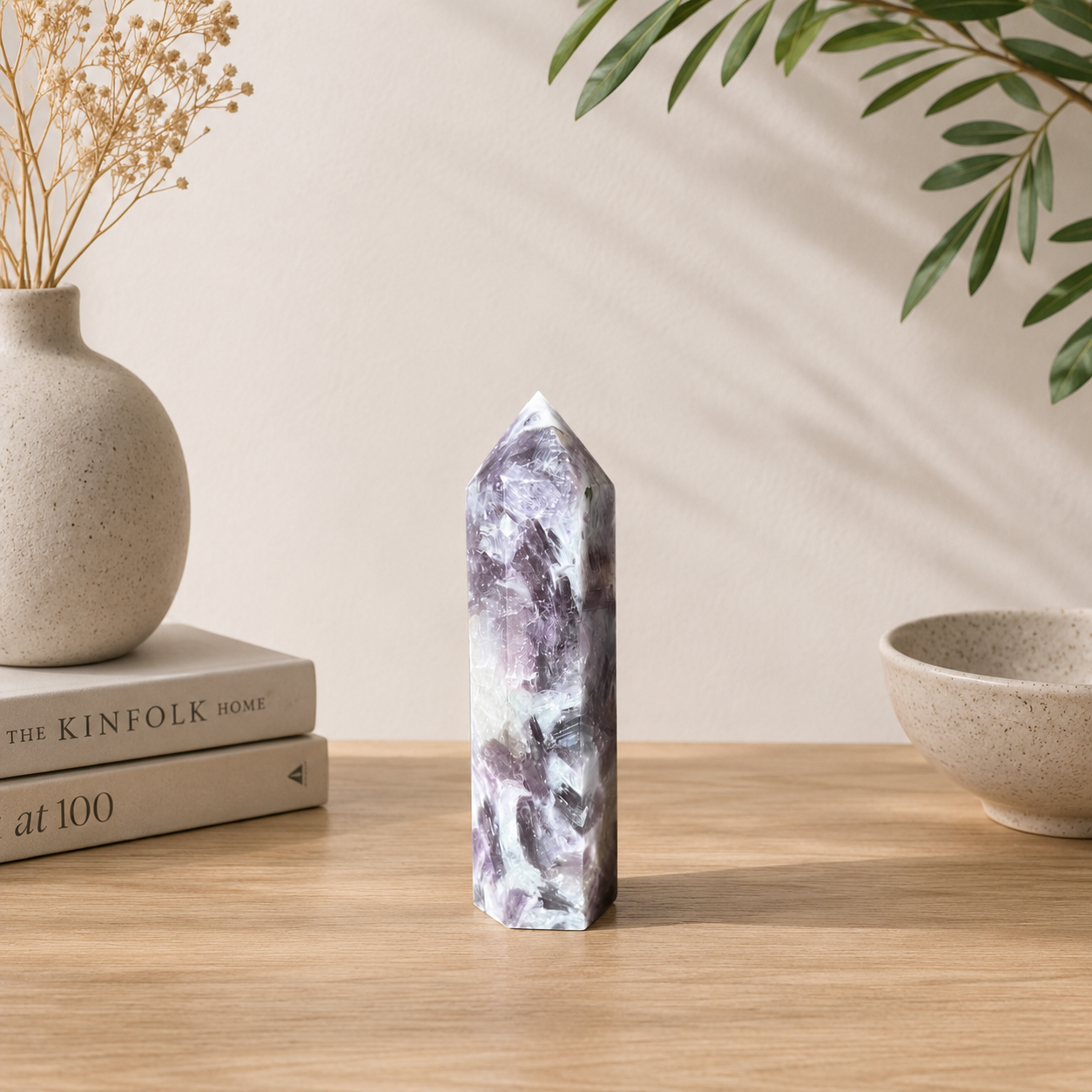 Purple Mica Mini Tower Point