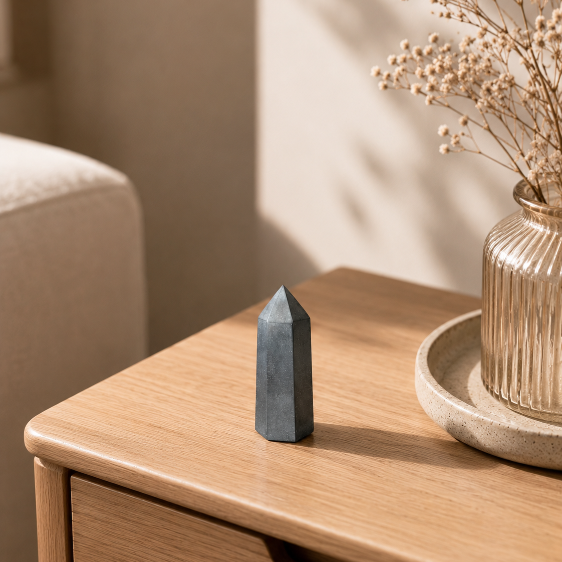 Hematite Mini Tower Point