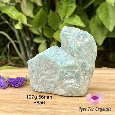 Amazonite Raw Crystal (Brazil) 107G 56Mm