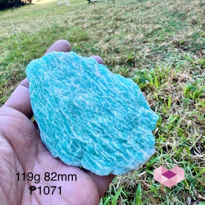 Amazonite Rough Aaa (Brazil) 119G 82Mm Raw