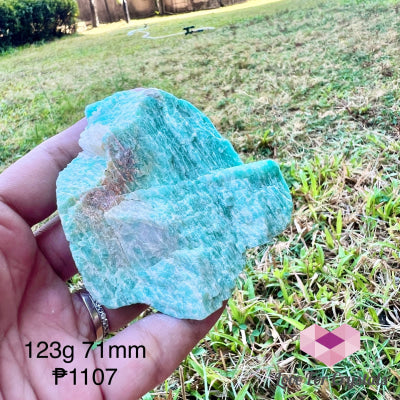 Amazonite Rough Aaa (Brazil) 123G 71Mm Raw