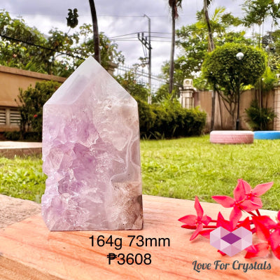 Amethyst Druzy Points (Brazil) 164G 73Mm Crystal