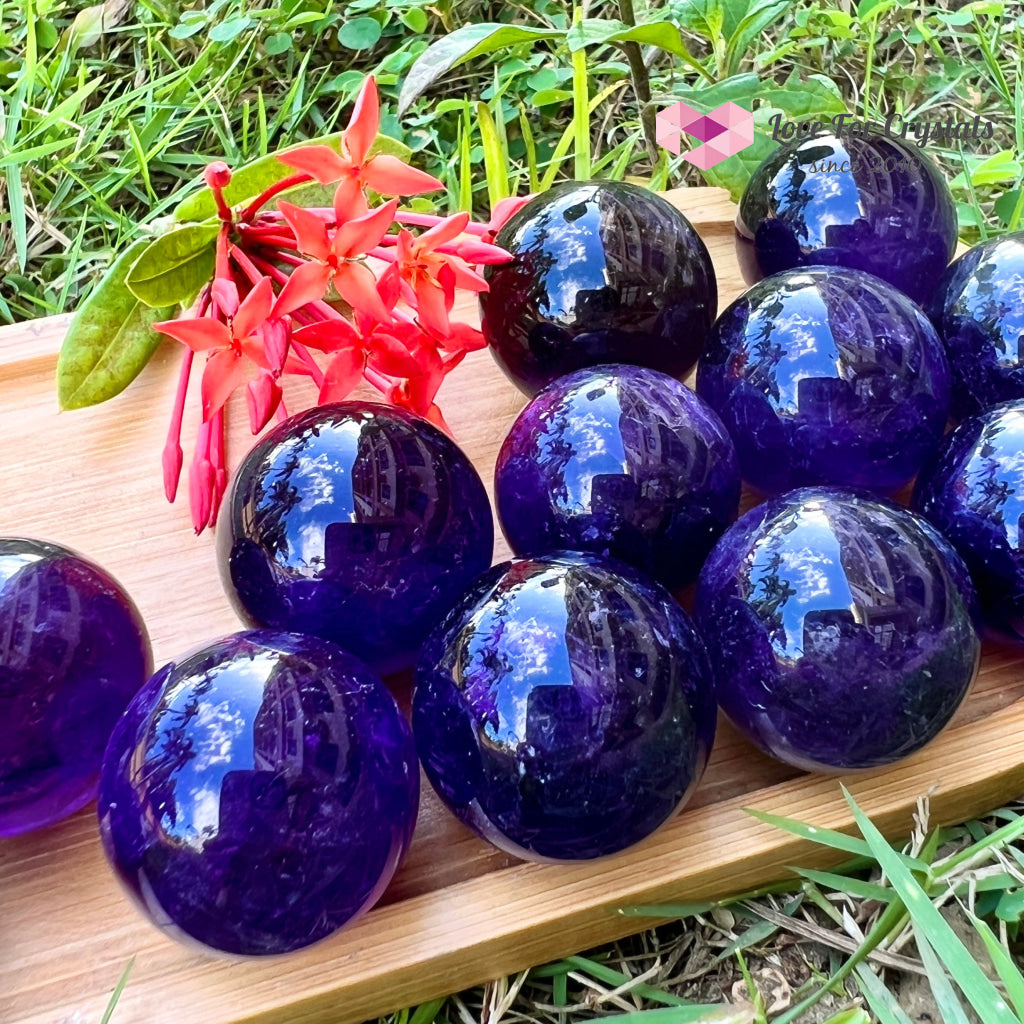 Amethyst Mini Spheres/ Balls Sphere