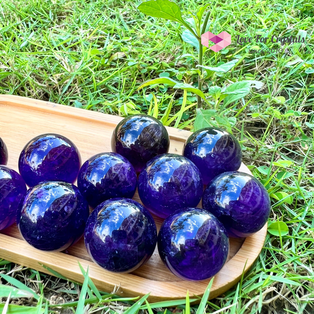 Amethyst Mini Spheres/ Balls Sphere