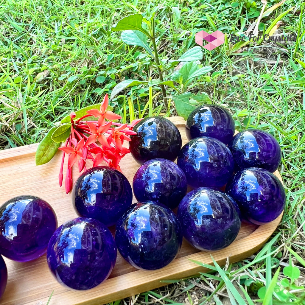 Amethyst Mini Spheres/ Balls Sphere