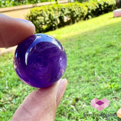 Amethyst Mini Spheres/ Balls 25Mm Sphere