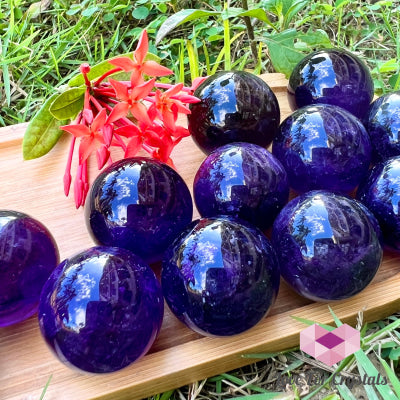 Amethyst Mini Spheres/ Balls Sphere