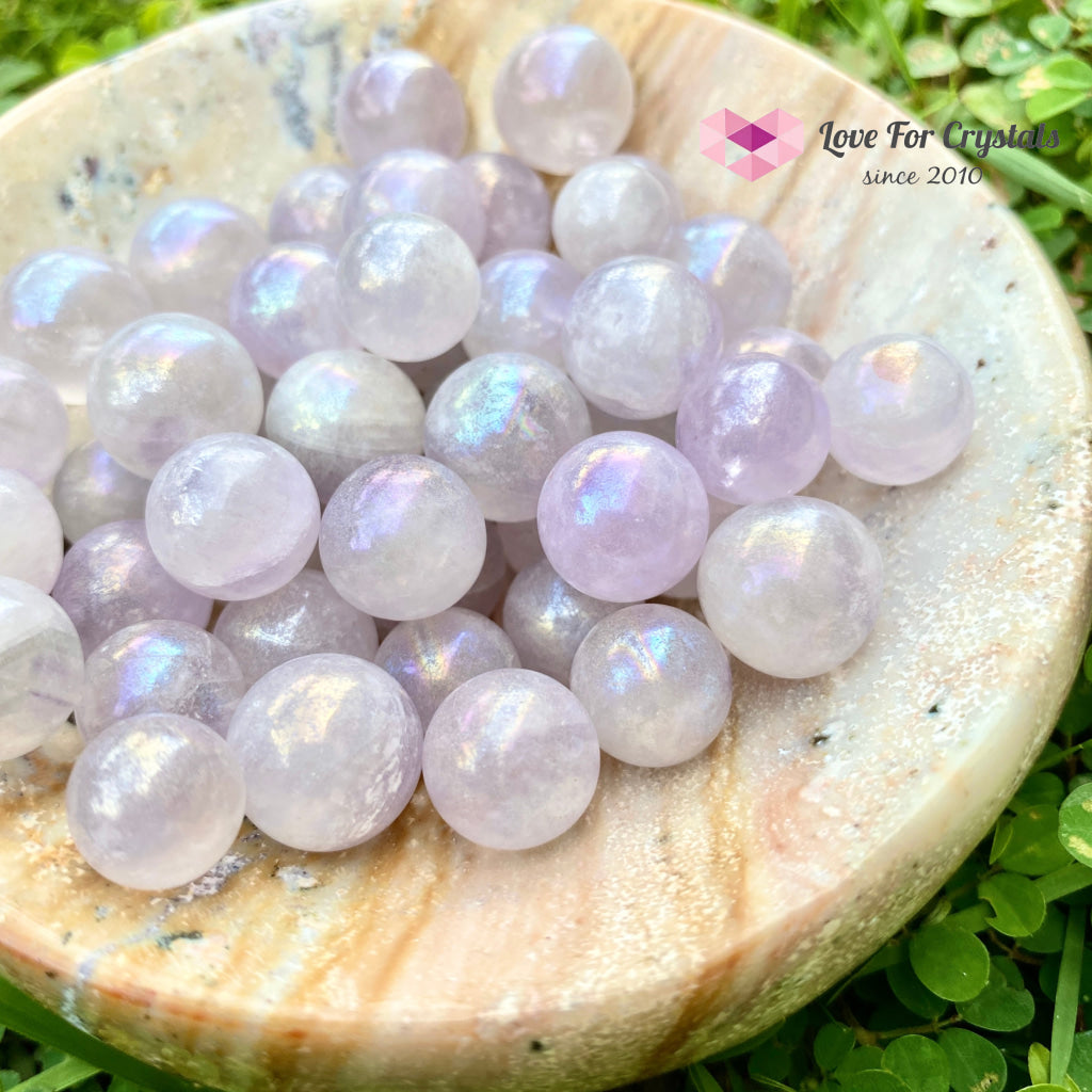 Angel Aura Amethyst Mini Spheres Sphere