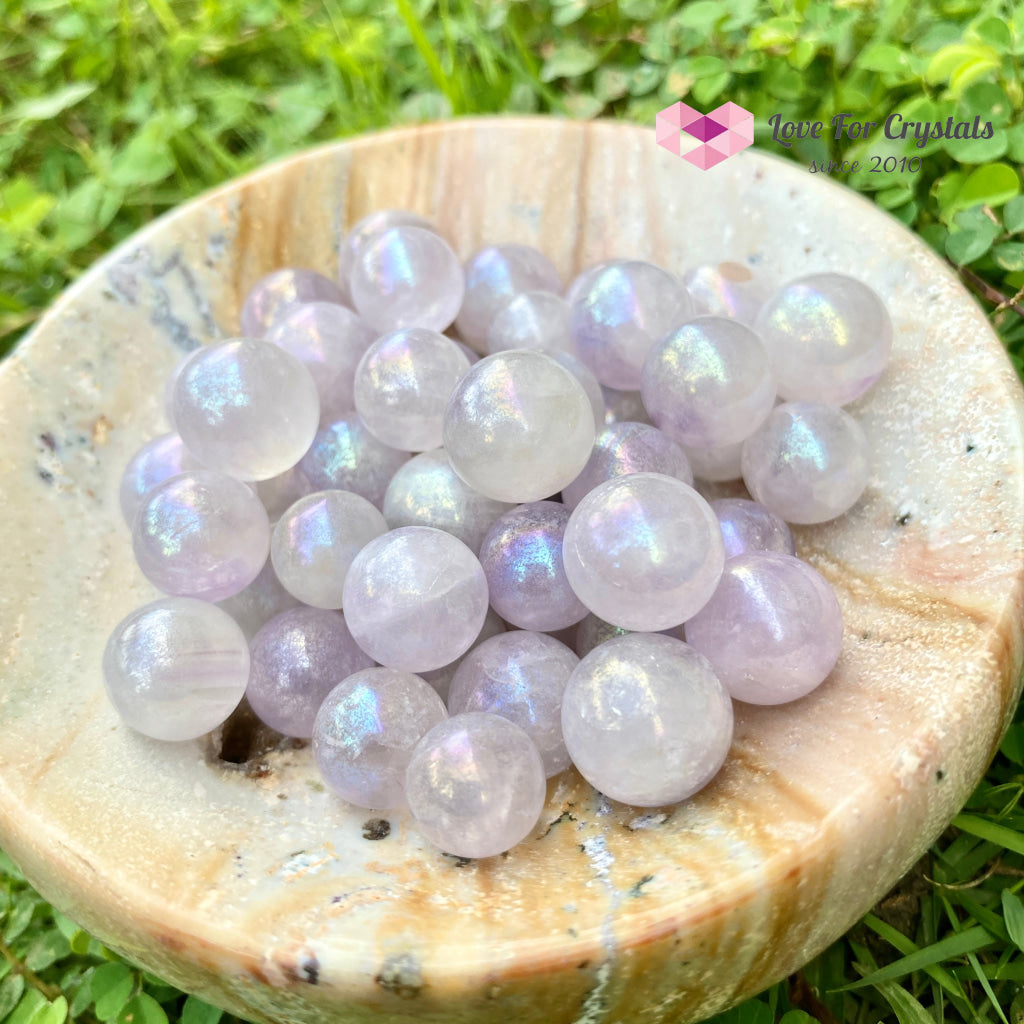 Angel Aura Amethyst Mini Spheres Sphere