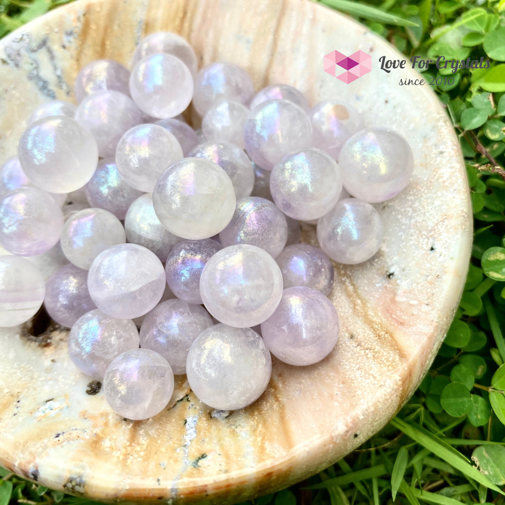 Angel Aura Amethyst Mini Spheres Sphere