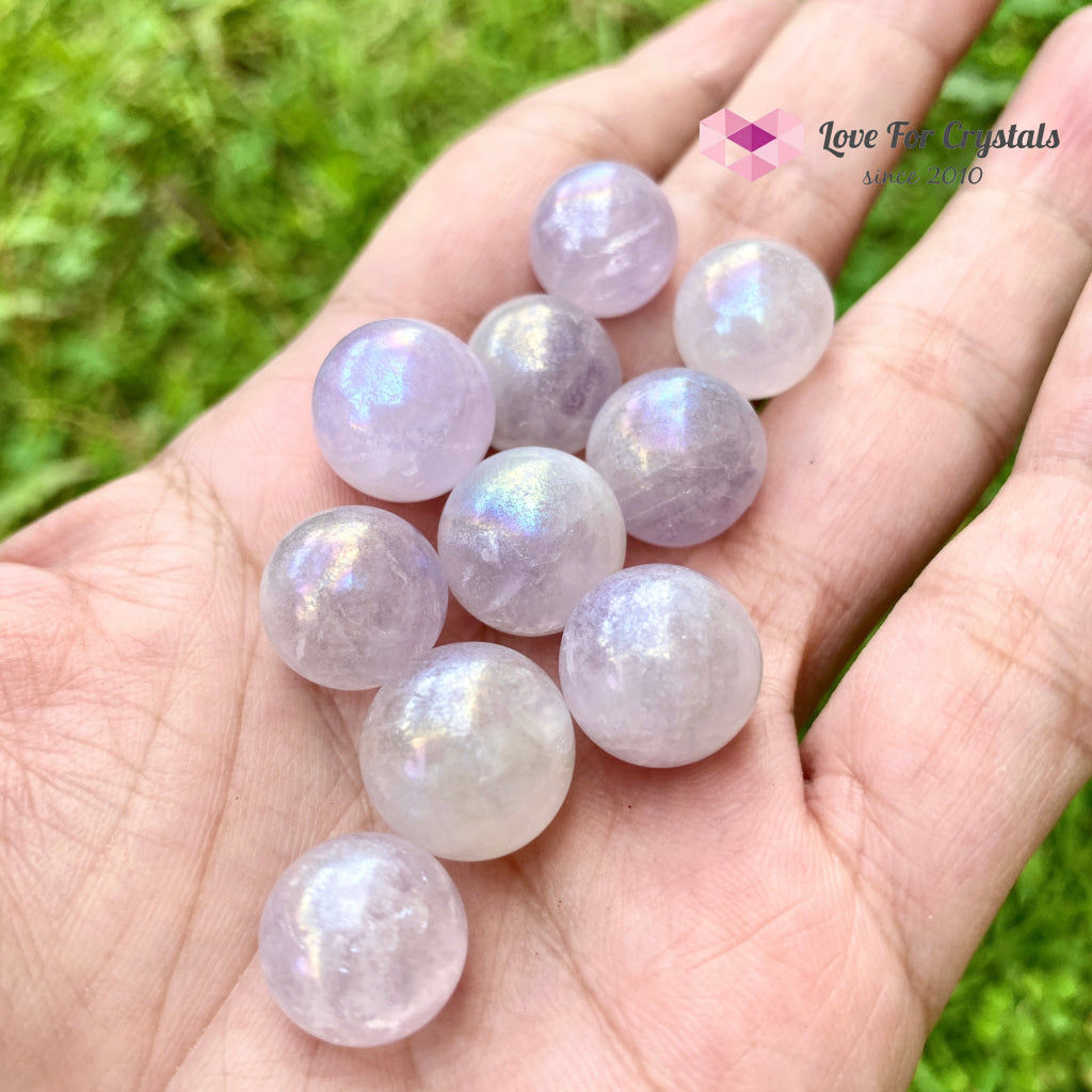Angel Aura Amethyst Mini Spheres Sphere