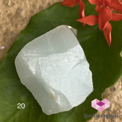 Aquamarine Raw Crystal Pendant (Brazil) 20-35Mm Photo 20