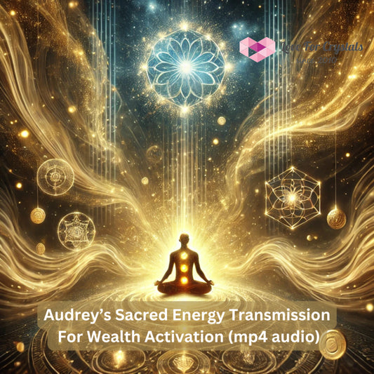 Audrey’s Sacred Energy Transmission For Abundance & Wealth Activation (mp4 audio) Mp4 Digital download