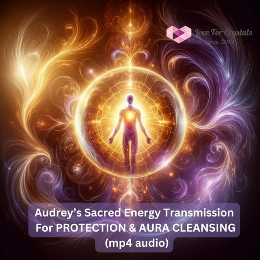 Audrey’s Sacred Energy Transmission For Protection & Aura Cleansing (Mp4 audio) Mp4 Digital download