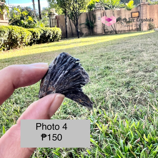 Black Kyanite Raw (Brazil) - Rare Photo 4