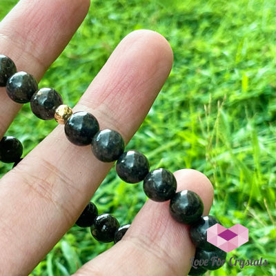 Black Opal Matrix 6Mm (Shimmer & Gems) Bracelet