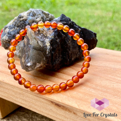 Carnelian 5Mm Bracelet