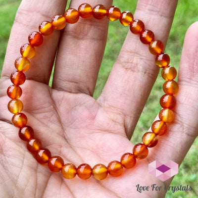 Carnelian 5Mm Bracelet