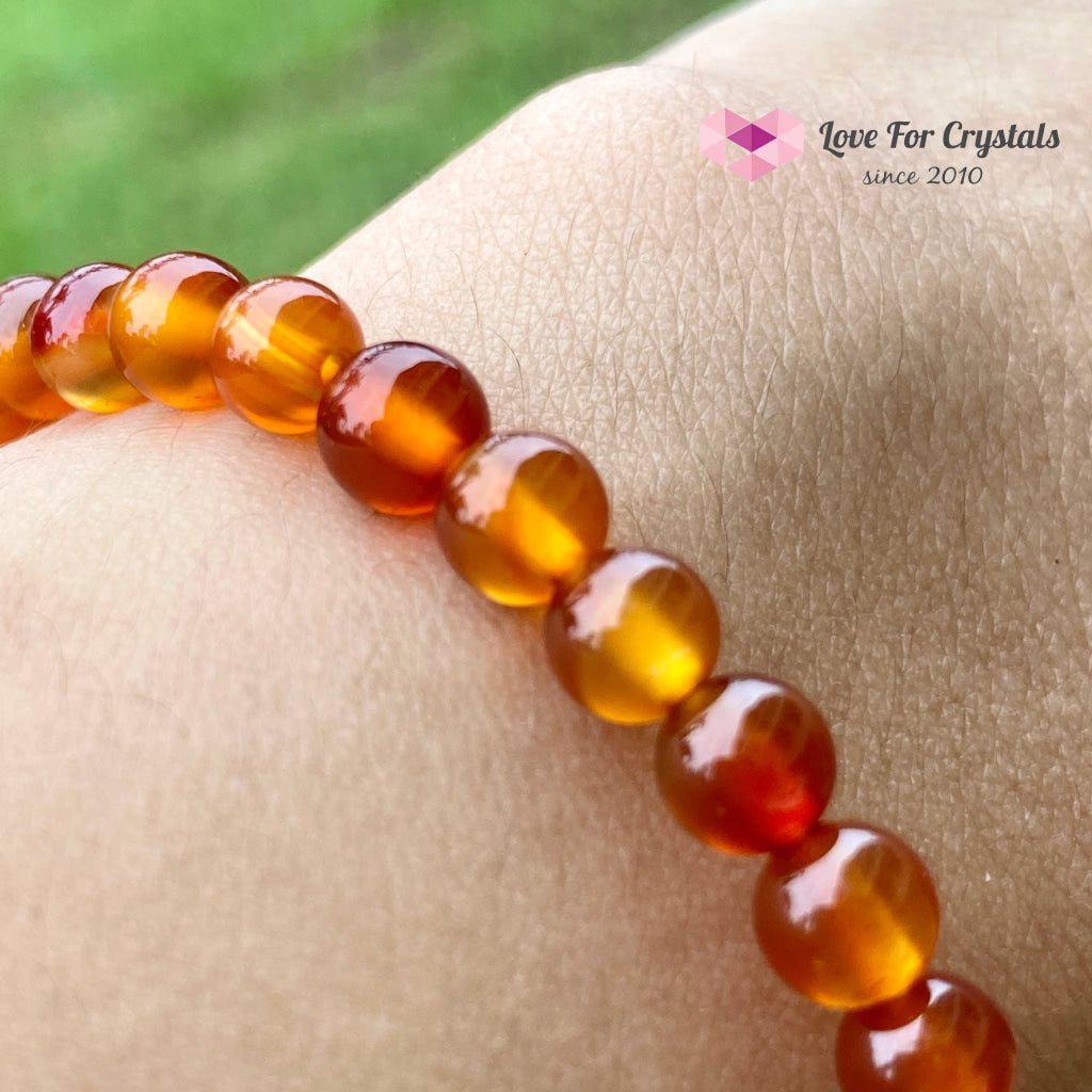 Carnelian 5Mm Bracelet