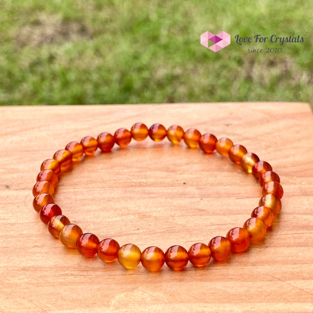 Carnelian 5Mm Bracelet