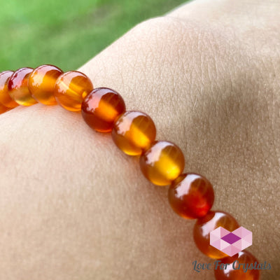 Carnelian 5Mm Bracelet