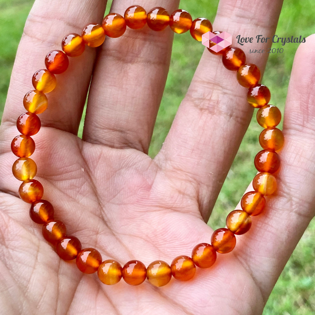 Carnelian 5Mm Bracelet