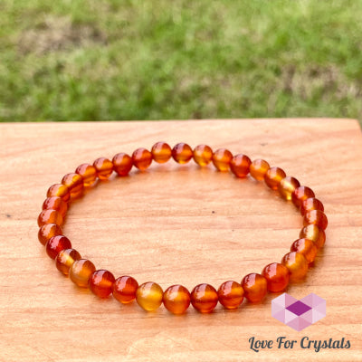 Carnelian 5Mm Bracelet