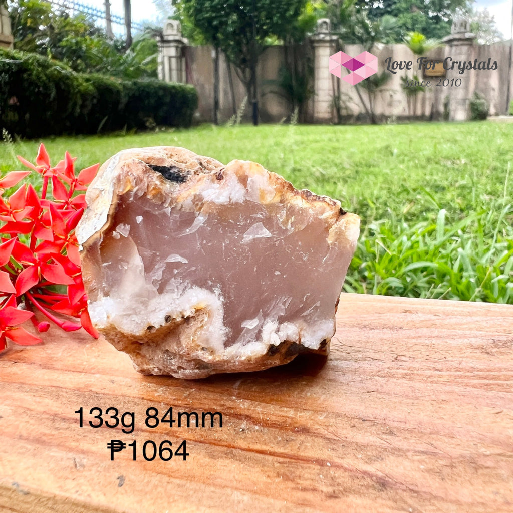 Cherry Blossom (Sakura Flower Agate) Raw 133G 54Mm Crystal
