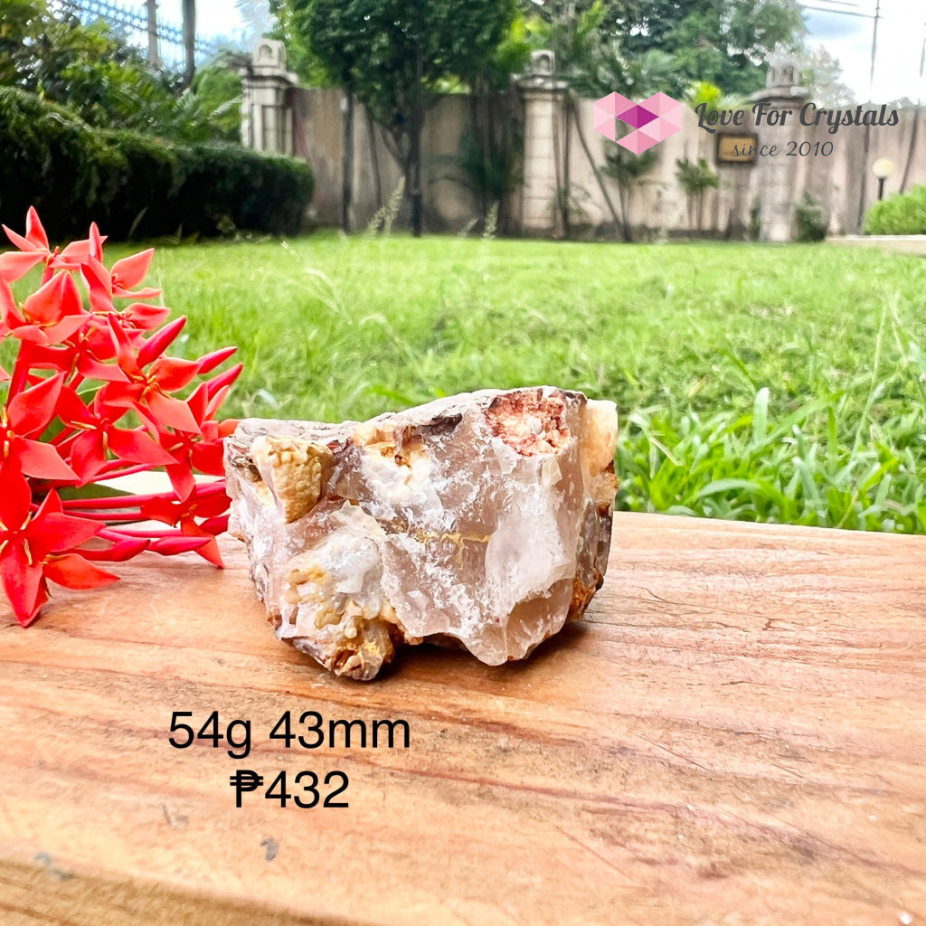 Cherry Blossom (Sakura Flower Agate) Raw 54G 43Mm Crystal