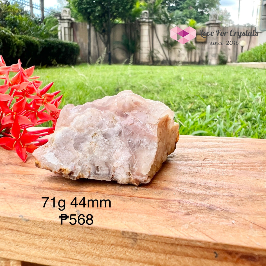 Cherry Blossom (Sakura Flower Agate) Raw 71G 44Mm Crystal