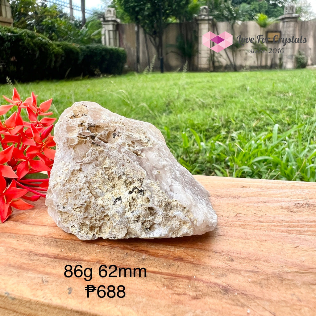 Cherry Blossom (Sakura Flower Agate) Raw 86G 62Mm Crystal