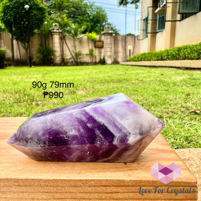 Chevron Amethyst Double Points Terminated (Brazil) Point Terminated