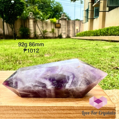 Chevron Amethyst Double Points Terminated (Brazil) Point Terminated