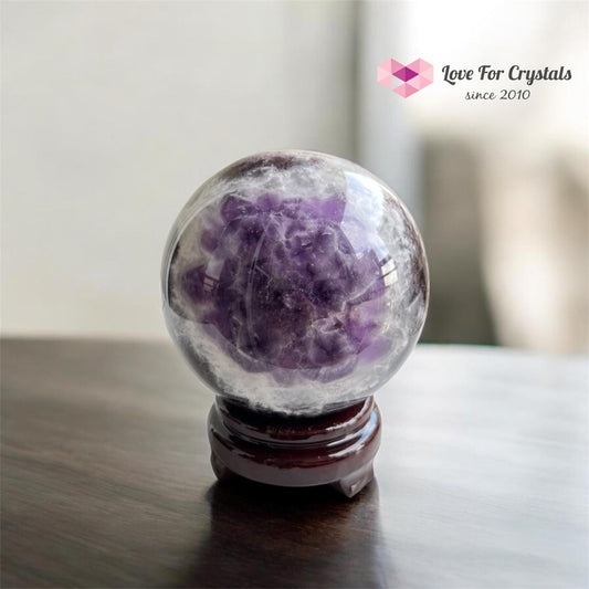 Chevron Amethyst Large Sphere 2804g 116mm