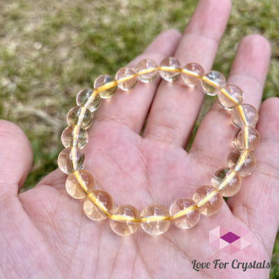 Citrine Bracelet (Aaa Grade) 8Mm 6 (Medium)