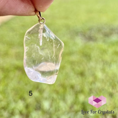 Citrine Natural Tumbled Pendant (Brazil) - Money Activator!