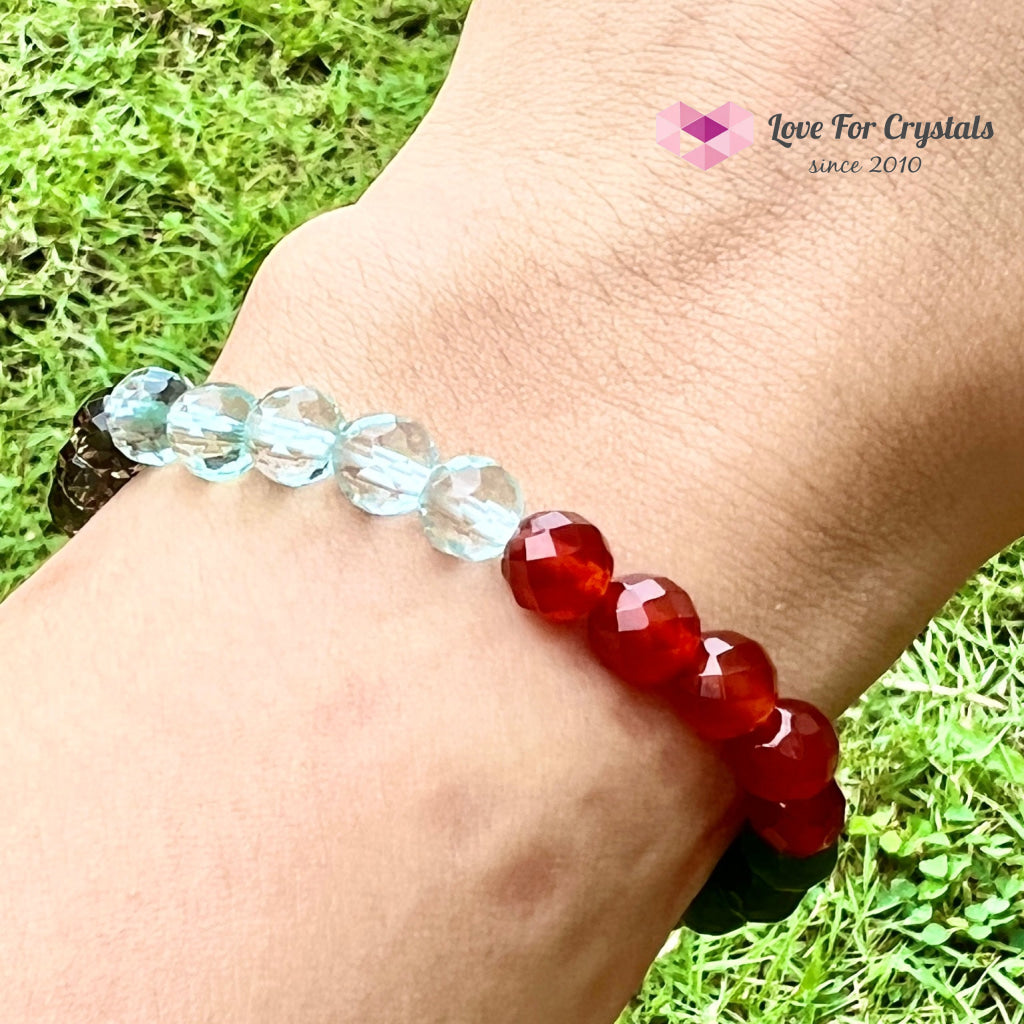 Feng Shui 5-Element Crystal Remedy Bracelet (6Mm)