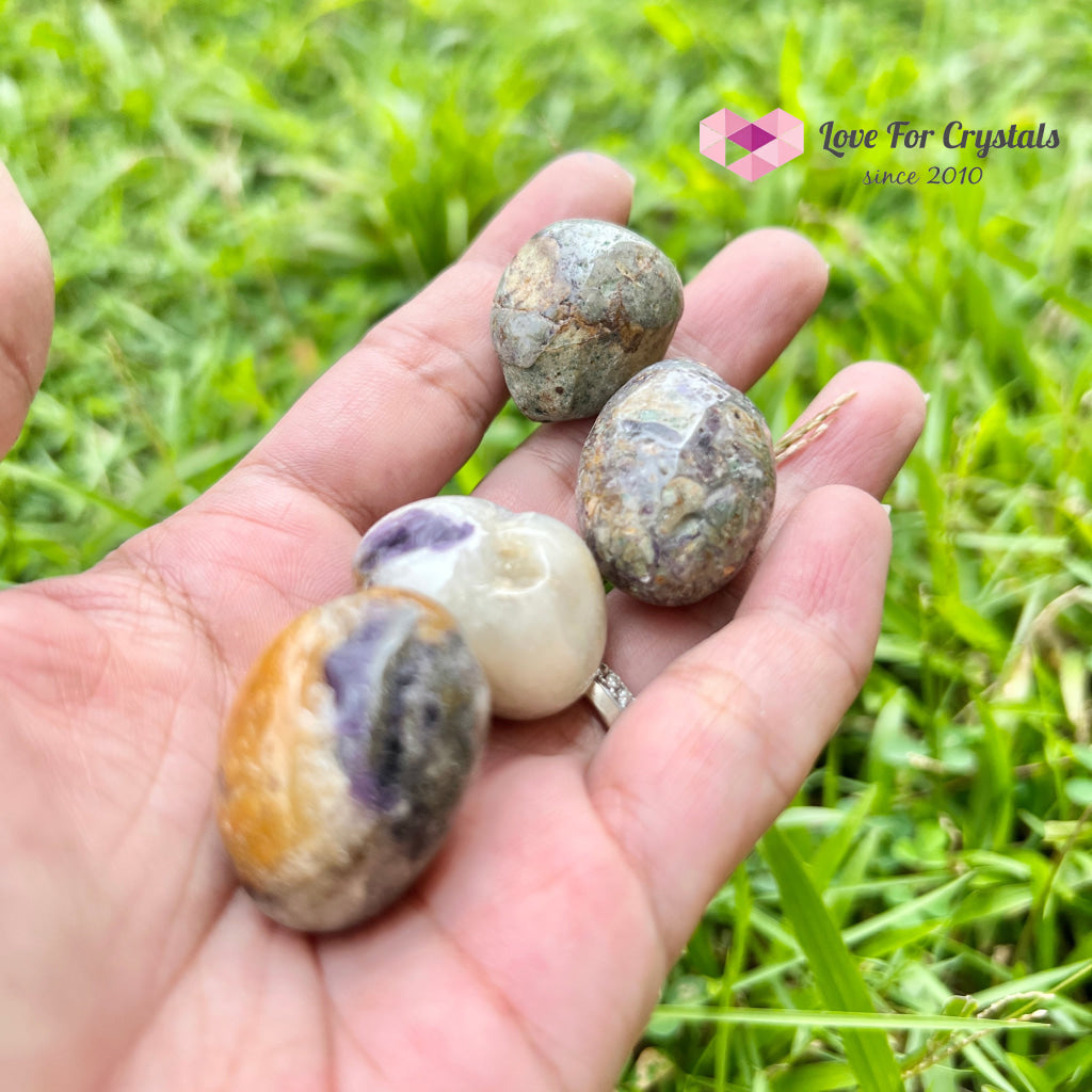 Fluorite Root Tumbled Stones