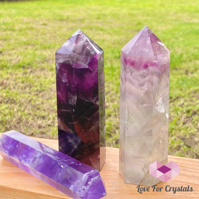 Fluorite Standing Points (Argentina) Crystal