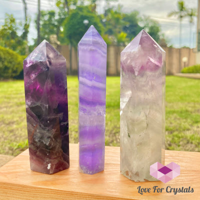 Fluorite Standing Points (Argentina) Crystal