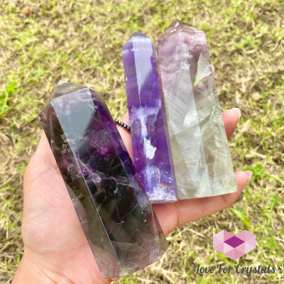 Fluorite Standing Points (Argentina) Crystal