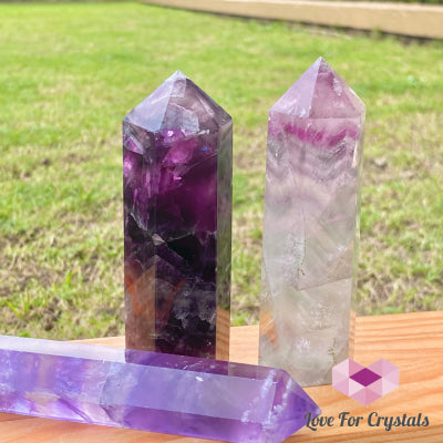 Fluorite Standing Points (Argentina) Crystal