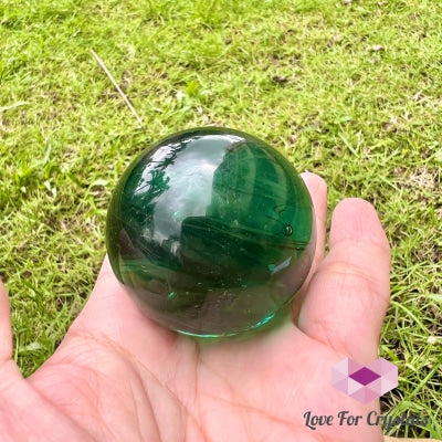 Gaia Green Obsidian Spheres Sphere