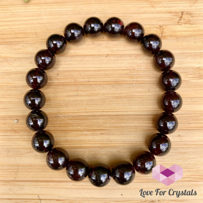 Garnet Bracelet 8Mm (Brazil) Cluster