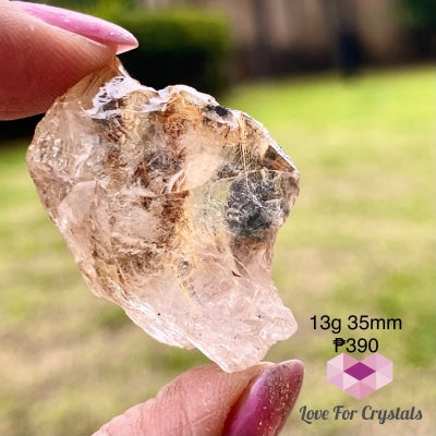 Golden Rutilated Quartz Raw (Brazil) 13G 35Mm