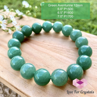 Green Aventurine 12Mm Bracelet
