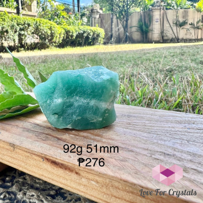 Green Aventurine Quartz Raw Crystal (Brazil) Aaa Grade 92G 51Mm