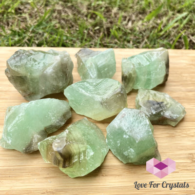 Green Calcite Raw - Acid Washed (Brazil)